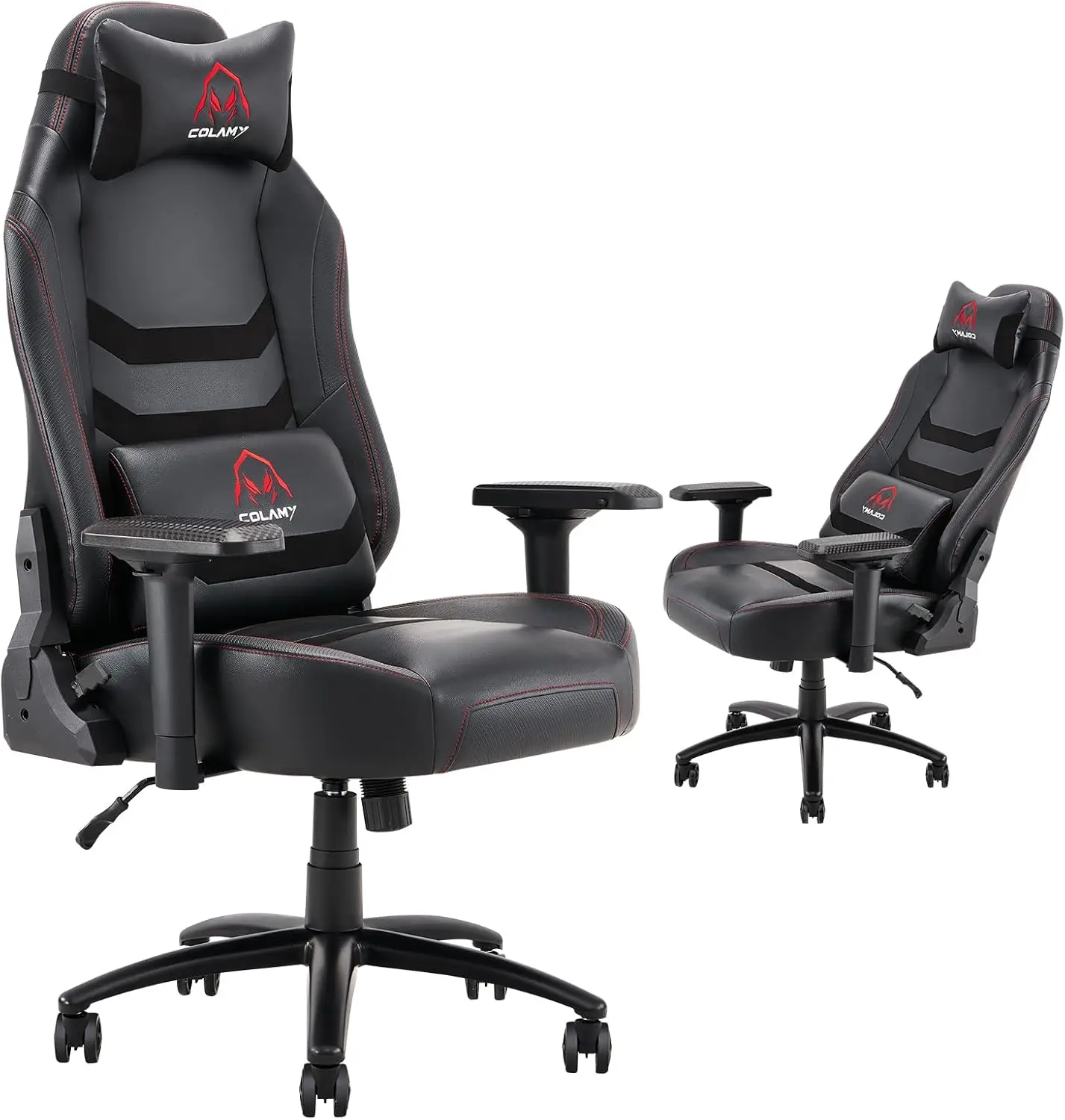 

COLAMY Big and Tall Gaming Chair 400lbs-Computer Gamer Chair, Ergonomic Executive Office Chair, High Back PC Chair with Wide Sea