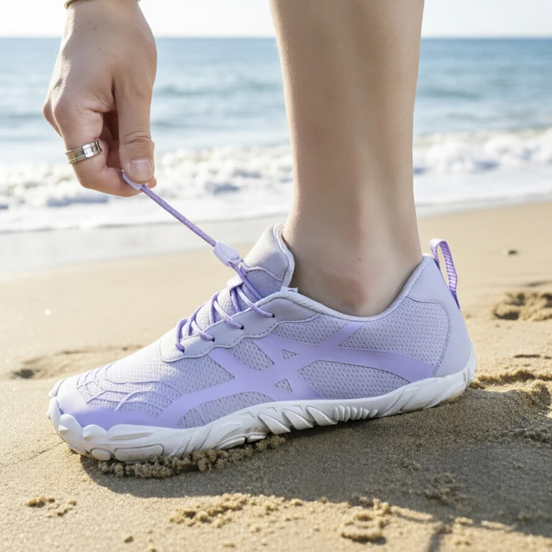 Brehable Gym Sneakers Men Women Anti-slip Cross-Training Shoes Barefoot Soft Sole Casual Trainers For Fitness Yoga_desvips.com
