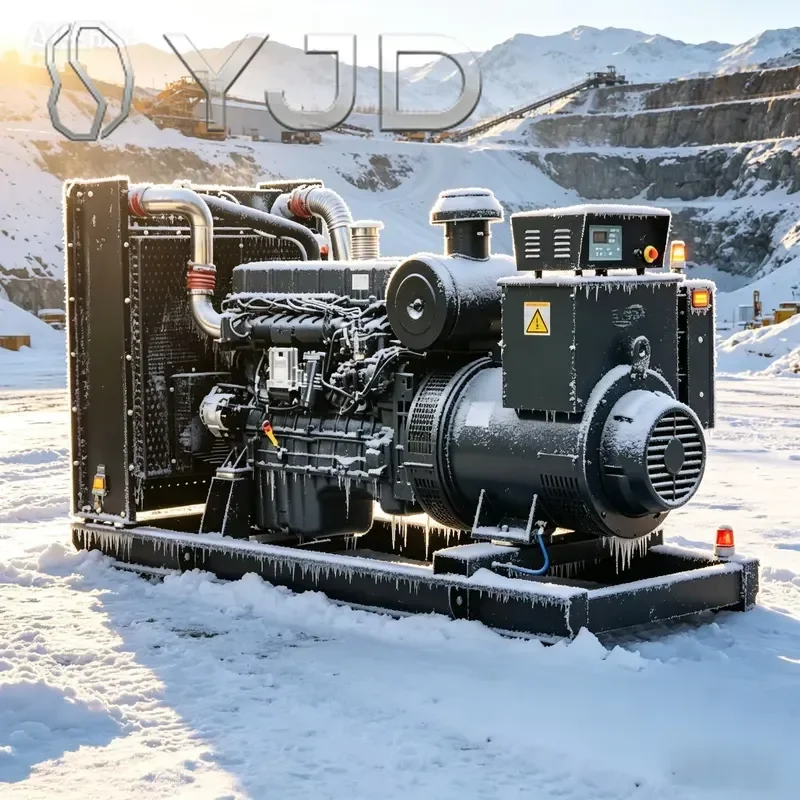 YJD NPC Yuchai Super Silent Diesel Generator Set 20kva/30kva/40kva/50kva Auto Start High Efficiency Portable ATS 50Hz