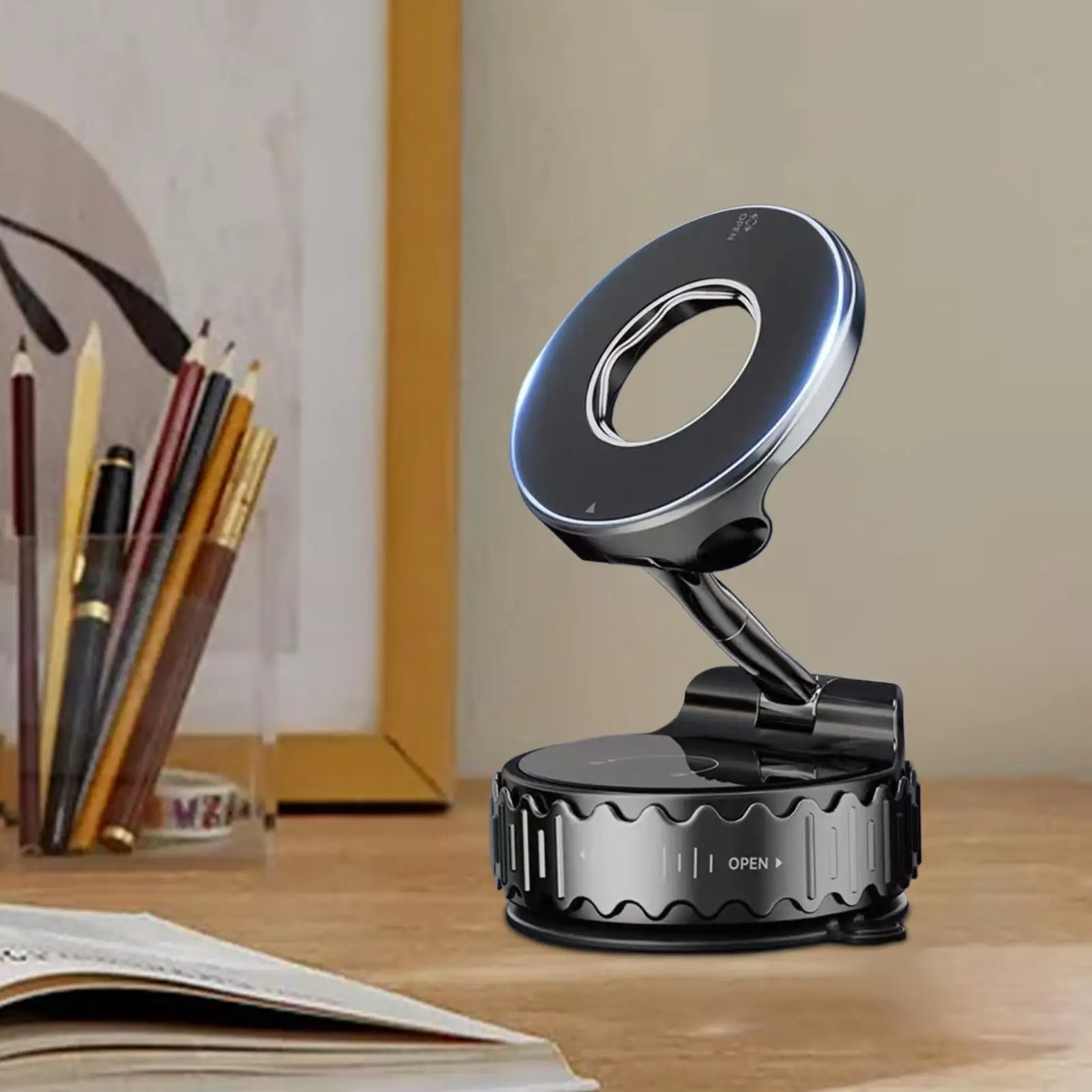 

Магнитный автомобильный держатель для телефона на присоске, вращающийся на 360 градусов, регулируемый складной автомобильный держатель для телефона, крепление для грузовика, такси