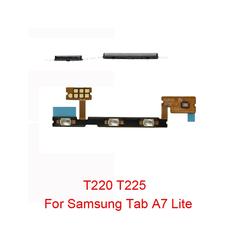 

Power Volume Button Flex For Samsung Galaxy Tab A7 Lite T220 T225 Phone Tablet On Off Up Down Switch Side Key Cable Part