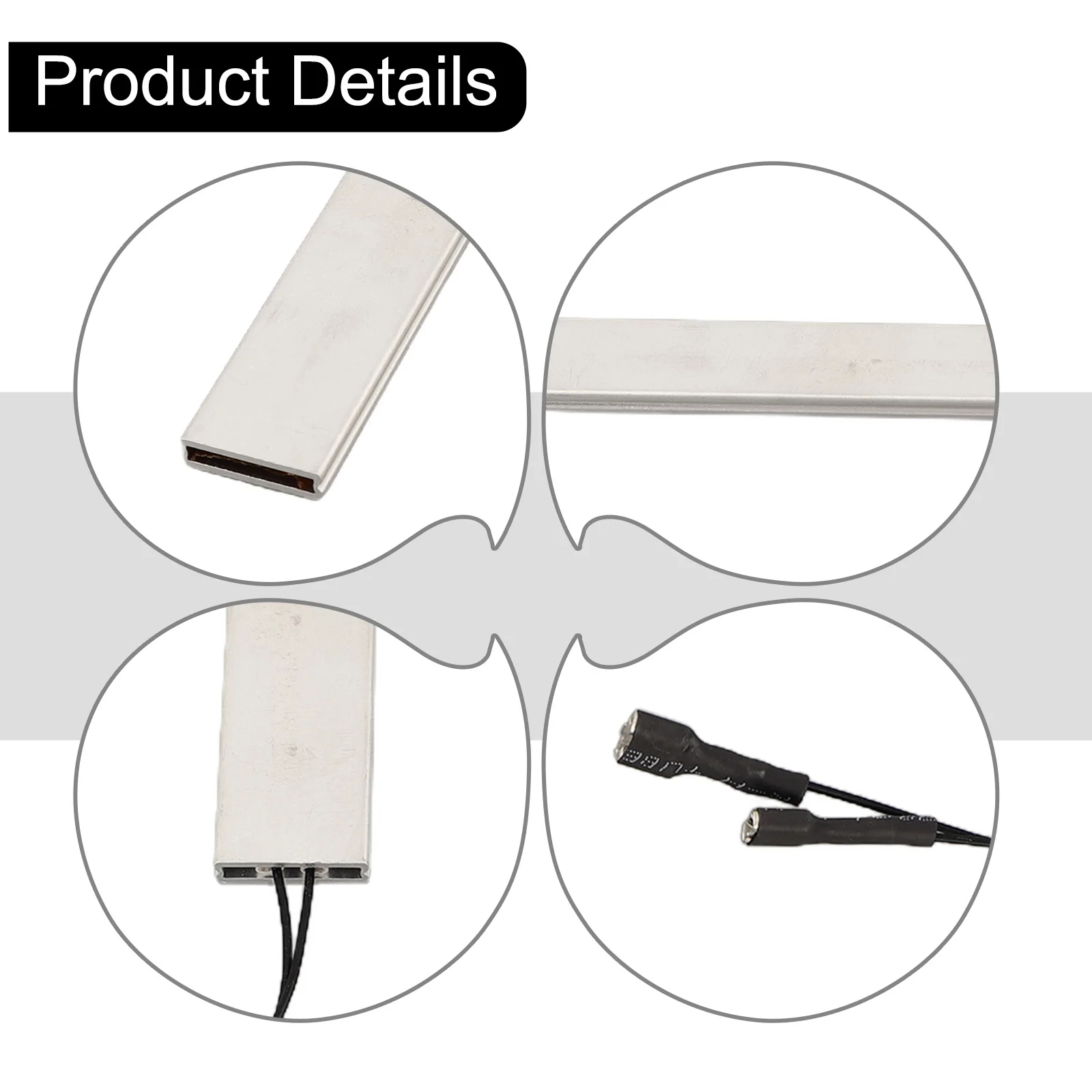 1pc 12V/110V/220V PTC Heating Plate Fully Automatic Small Incubator Accessories 9.5*2cm Home Improvement Accessories