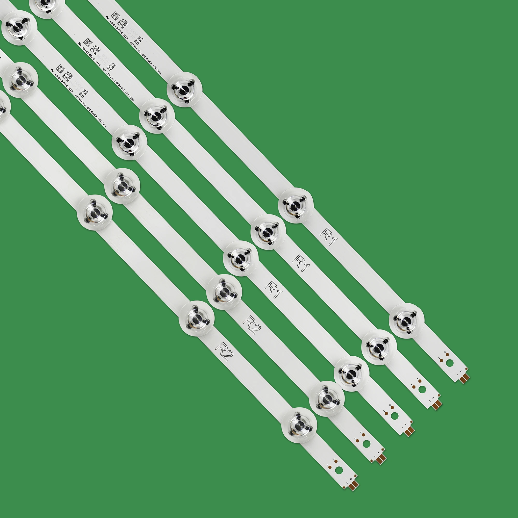 جديد LED شريط إضاءة خلفي 42 "V14 سليم DRT Rev0.3 ل 42" التلفزيون tx-42as650e LC420DUF VG F1 6916L-1809A 1808A 1807A 1810A #4