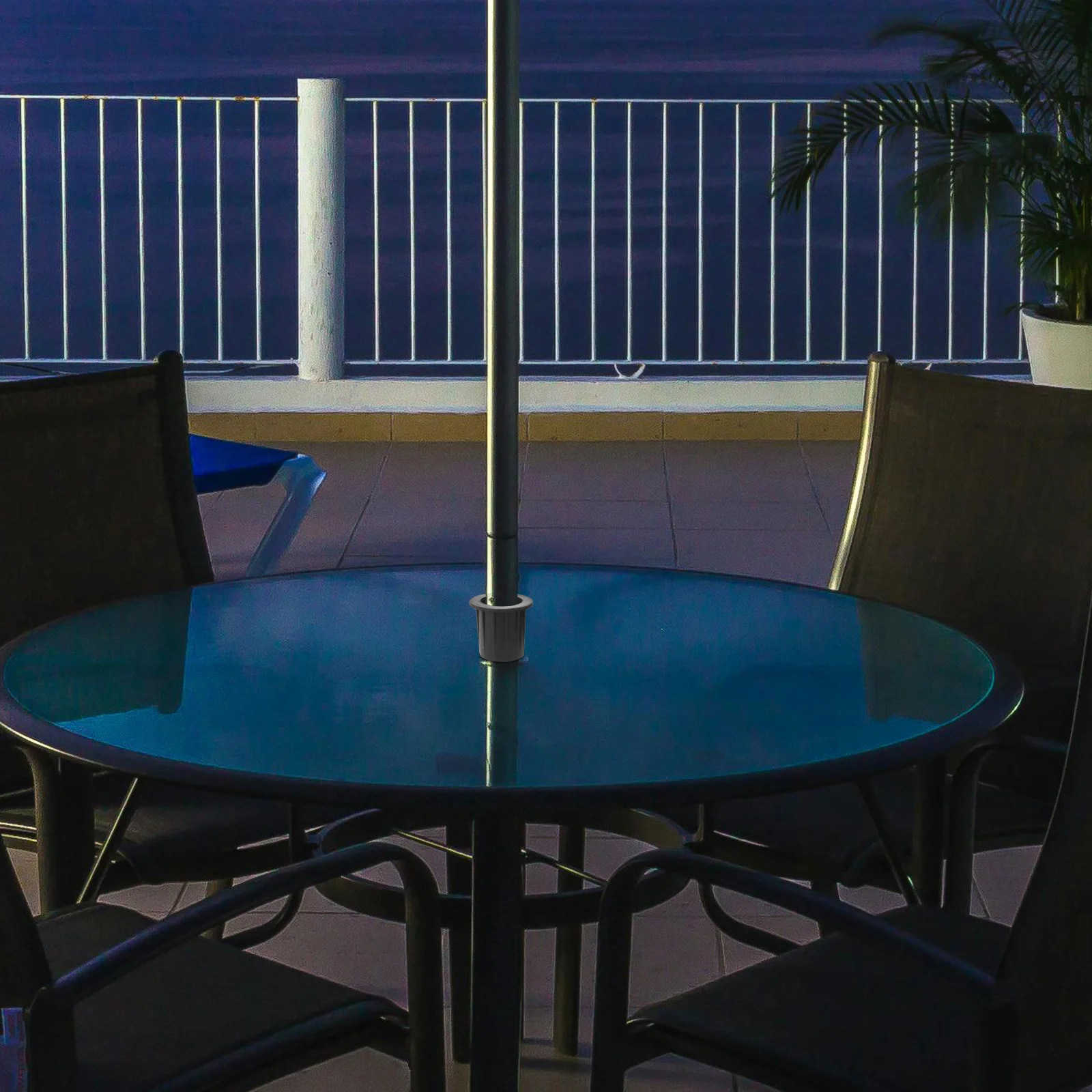 

2Pcs Silicone Umbrella Base Cover Replacement Sleeve Ring Plug Outdoor Patio Umbrella Stand Hole Plug Stabilizer Screw Parts