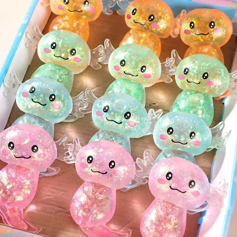 Maltose salamander pulp decompression ball cross-border artifact decompression simulation toy venting slow rebound pinch