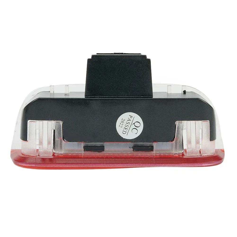 2pcs Car Interior Courtesy Door Lights Red+White Warn Lamps For Passat B6 B7 B8 CC For 991 911 OE 1K0947411A