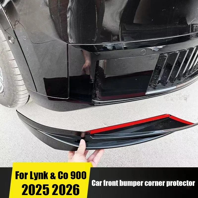 

For Lynk & Co 900 2025 2026 ABS material car front bumper protective angle exterior modification parts