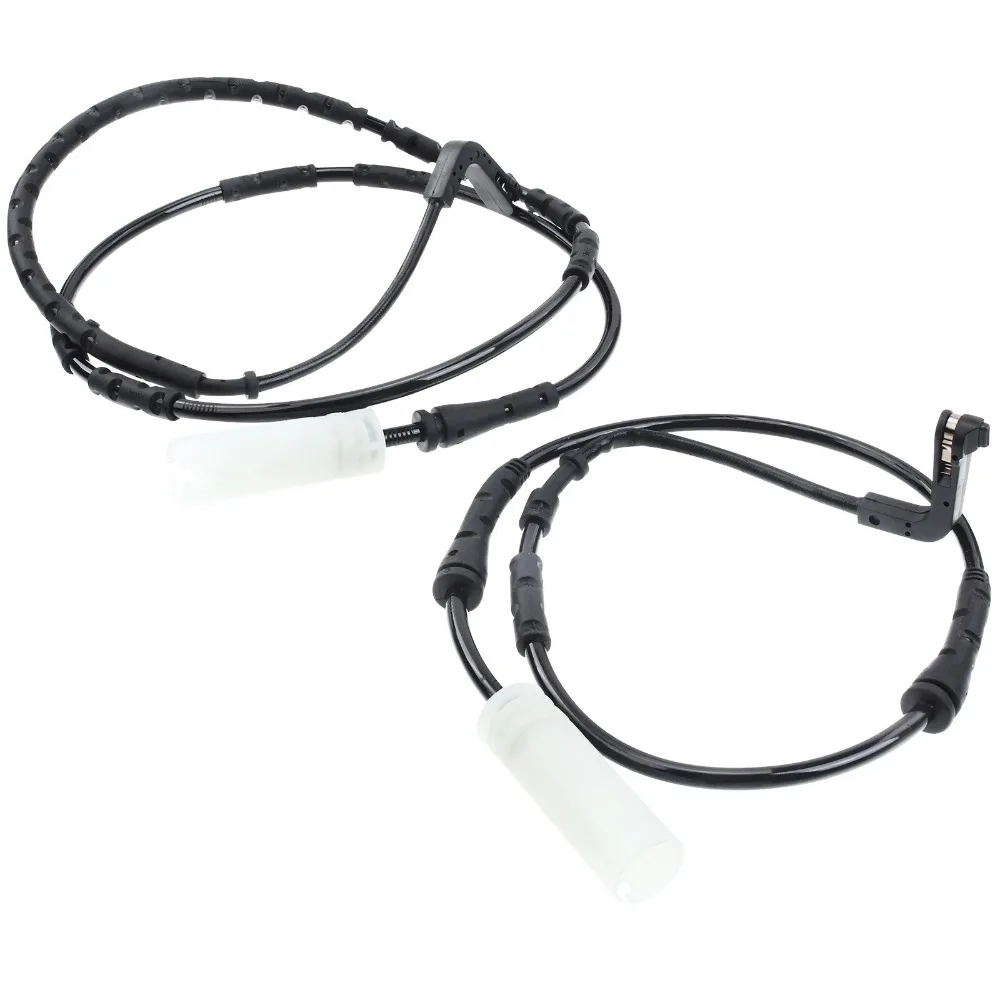BMW 1シリーズ E81 E82 E87 E88 & 3シリーズ E90 E91 E92 E93用 フロントリアブレーキパッドセンサー 34356762252 34356762253 (自動車部品)