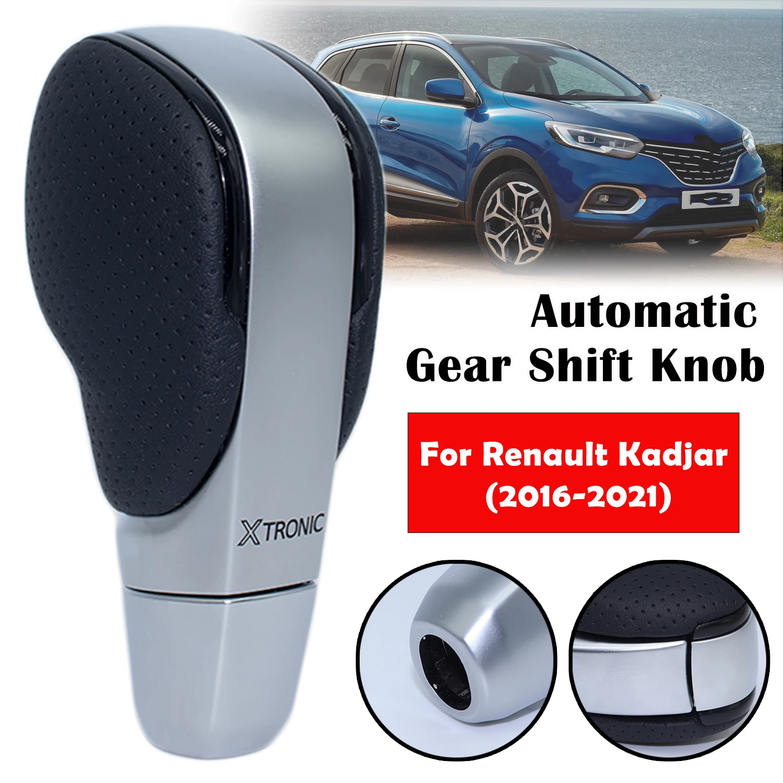 

Auto Gear Shift Knob For Renault Kadjar 2016 - 2021 Car Gearbox Handles Shifter Stick Lever Pen 328652311R 328650419R 349206625R