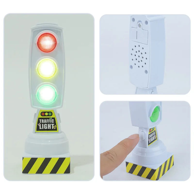 Traffic Light Toys Sound And Light Music Can Be Switched Children's Toys Mini Traffic Signal Lights Toy Children Educational Toy