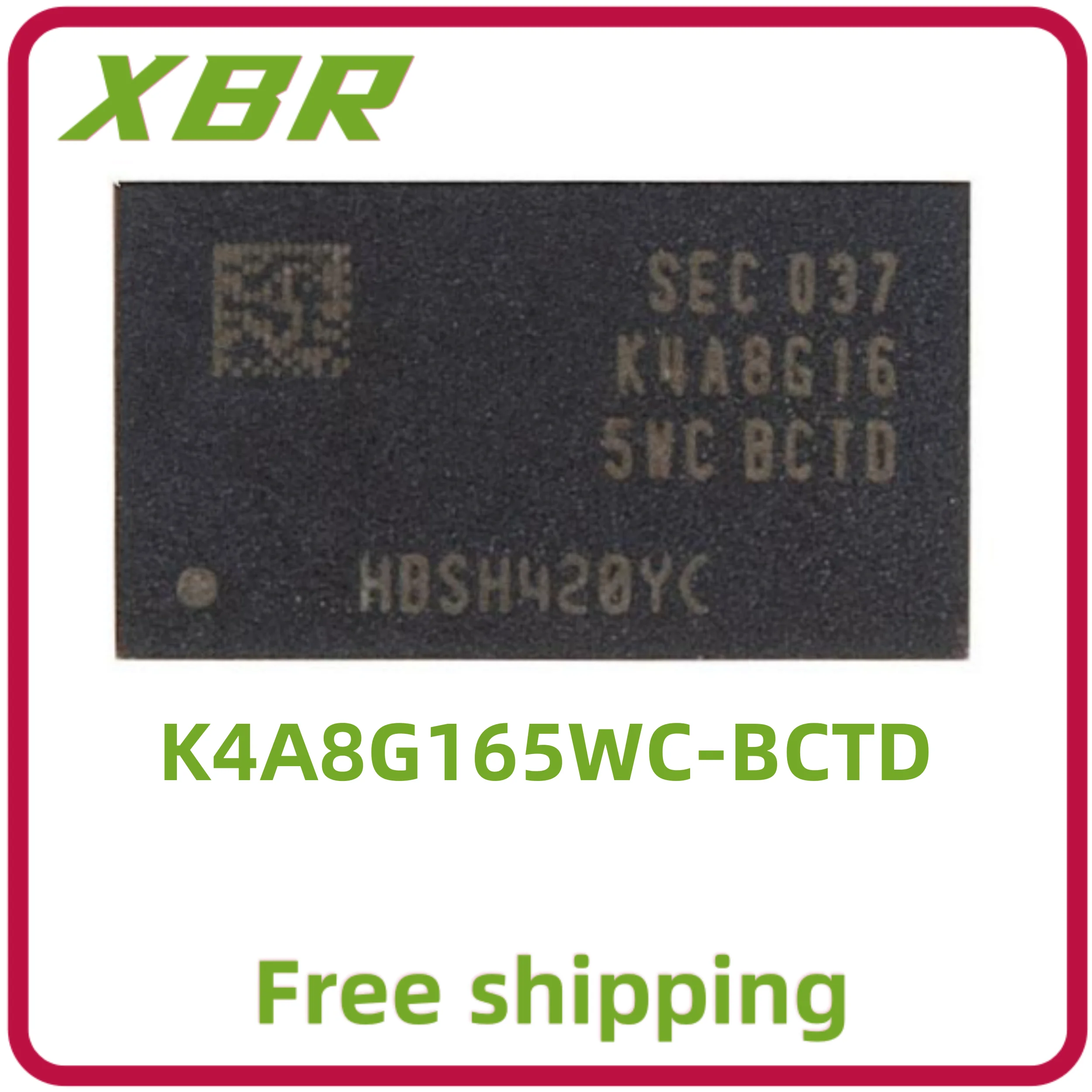 2/10/30 قطعة K4A8G165WC-BCTD SDRAM DDR4 FBGA-96 K4A8G165 جديد أصلي شحن مجاني