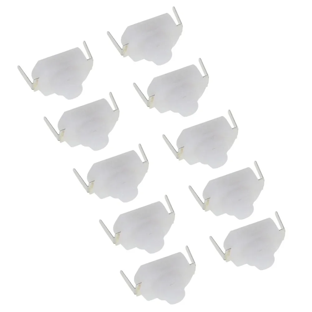 Push Button Switch For Mini Torch 10PCS 1A 30V DC Latching On Off Type With Plastic Housing And Copper Conductive Elements