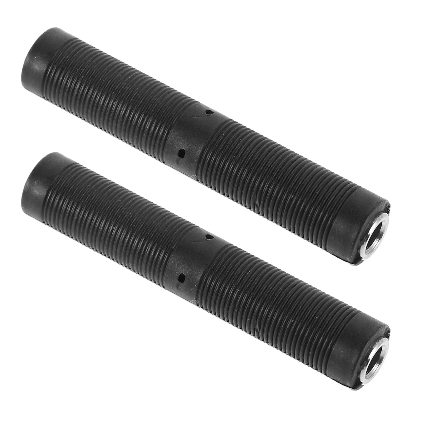 

2 Pcs Audio Adapter Microphone Jack Connector Stereo Converter Jack Cables Connectors Metal Stereo Joiner Plug