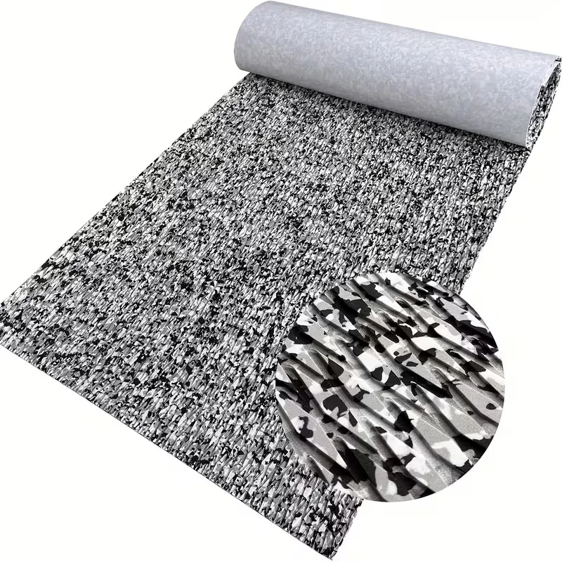 SSTL Camo Diamond Boat Floor Mats Eva Foam  Non-slip Anti-Teak Deck Mats for Yacht RV  Kayak Jet Ski Accessories