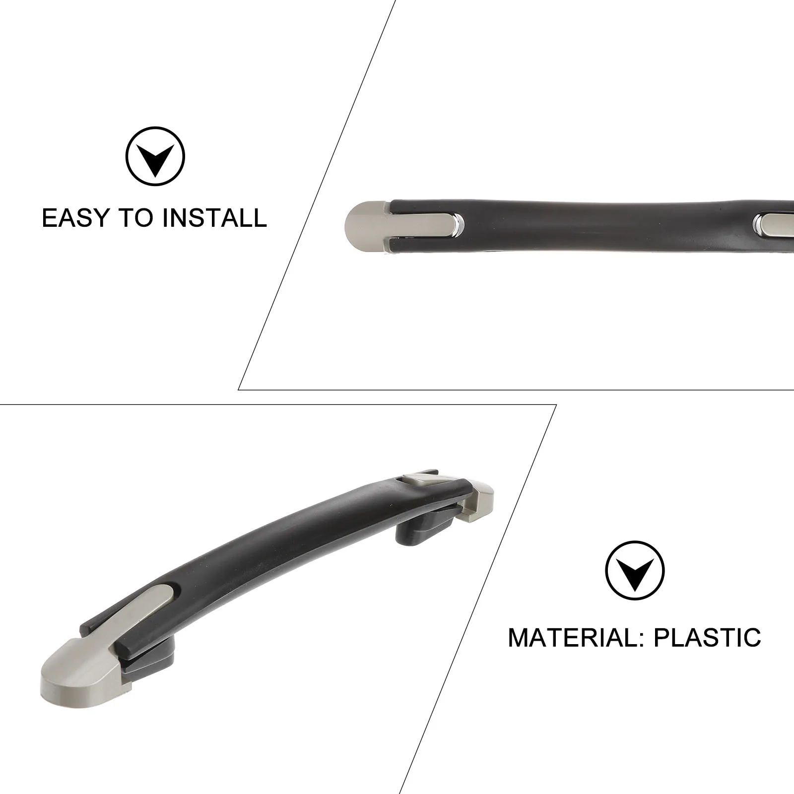 

2pcs Suitcase Handle Durable Travel Accessories Replacement Cabin Bags Portable Pull Luggage Case Grip Lightweight Hardware