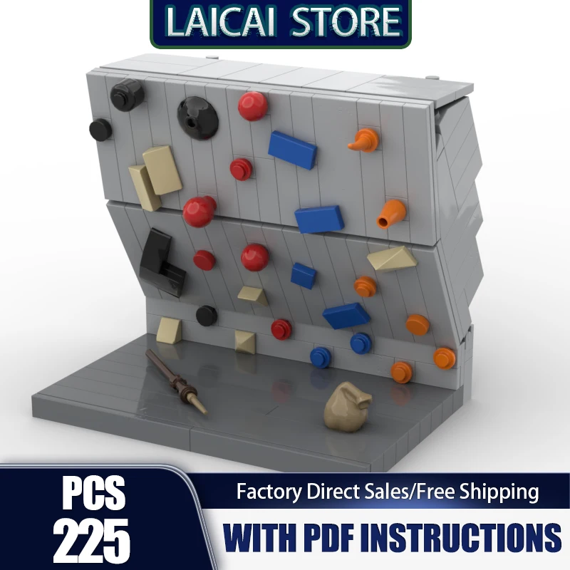 

Модульная городская модель здания Moc, строительные блоки, скалолазание, настенная модель, технология, кирпичи, сделай сам, сборка, праздничные игрушки, набор, подарки