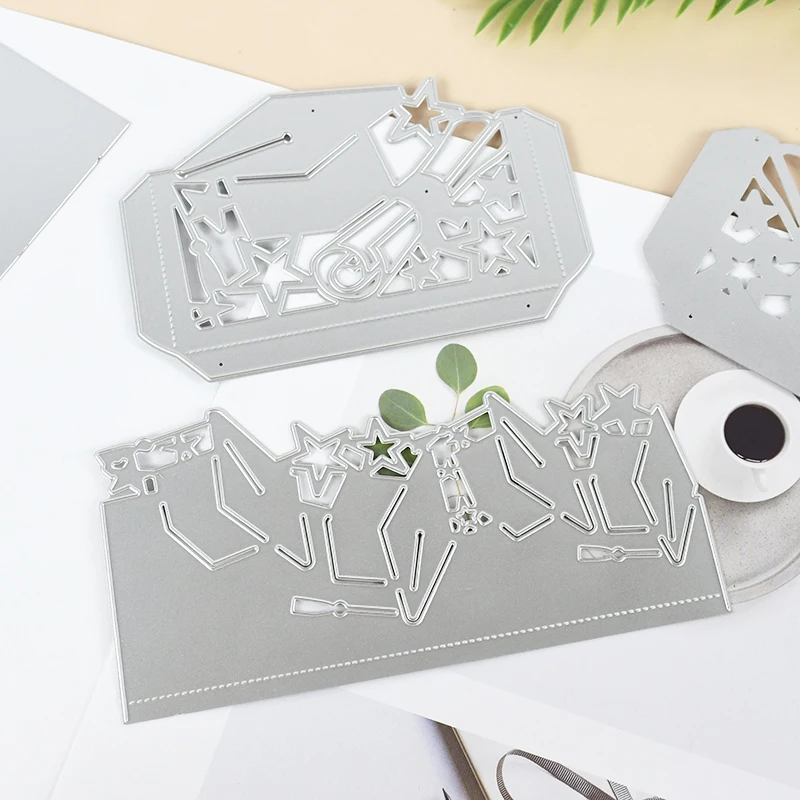 1pc Graduation Season Greeting Card Decoration Metal Cutting Tool Mold DIY Crafts Scrapbook Paper Knife Process Party Supplies