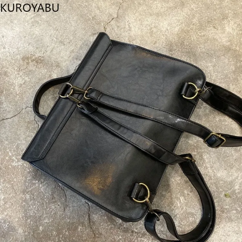 Zaino da scuola per studenti universitari nuovo arriva Preppy tinta unita in pelle PU Kpop grande capacità dolce Vintage Bolsa Feminina