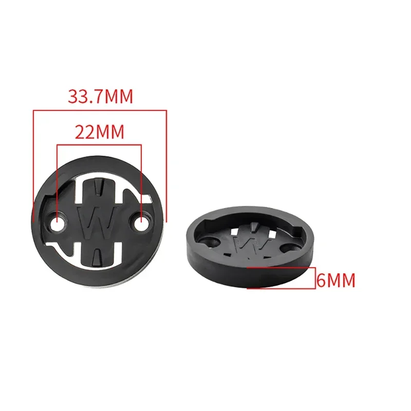 2PCS Fahrrad Computer Halterung Für Garmin Bryton WAHOO Computer Halter Vorbau Top Cap Adapter Fahrrad Zubehör – Detail 2