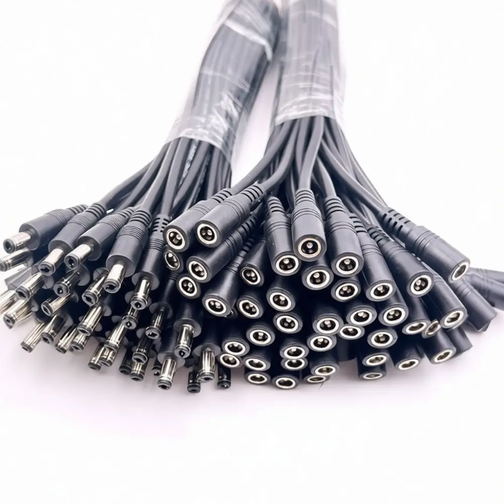 DC Power Cord Extension Cable Male To Female DC5521 Connector For Electronic Devices Router Lighting Adapter Lead