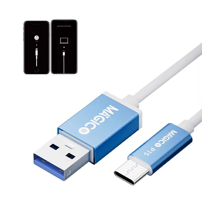 Magico Kabel DFU Przywróć Łatwy kabel do iPhone'a iPada Automatyczna renowacja Automatyczny tryb DFU Aktualizacja online Sprawdź numer seryjny