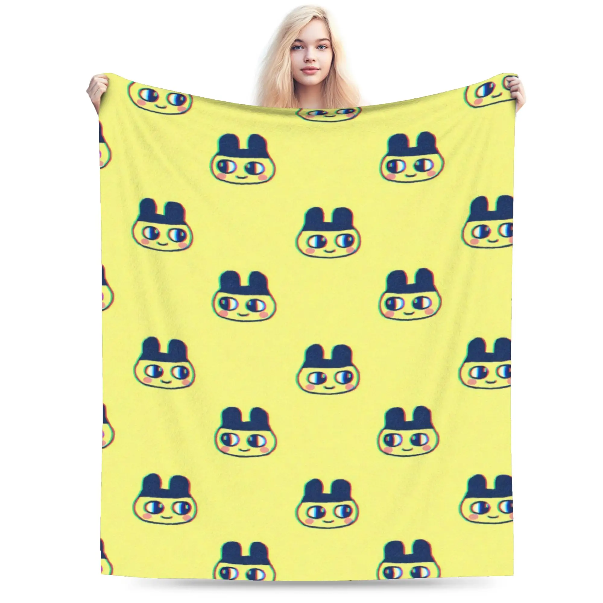 

Одеяла Тамагочи Легкие тонкие коралловые флисовые плюшевые удобные подарки Пледы Ковер Кусок