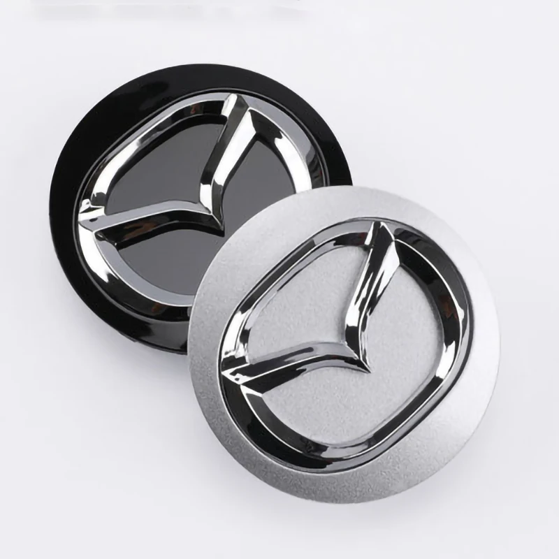 4pcs 56mm Wheel Center Cap Logo Hub Cover Badge Emblem For Mazda 6 3 CX5 2 CX7 Demio Atenza Axela MX30 CX30 CX3 CX9 MX5 RX8 RX7