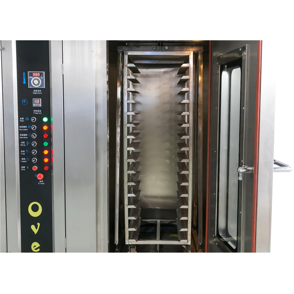 multifunctional rotary oven food heater kitchen cooker for steaming for bread and cake for bakery biscuit baking oven