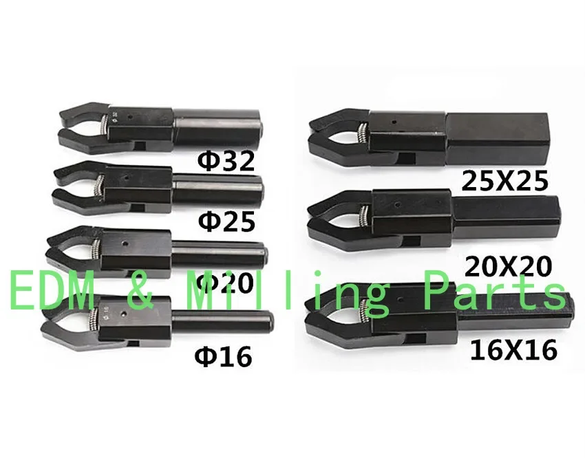 CNC Lathe Bar Puller Taiwan Automatic Lathe Feeder Pull Clip Round/Square Handle 2mm~46mm