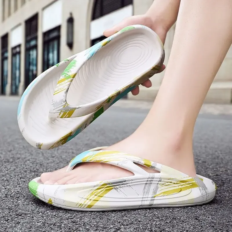 

Мужская обувь Shiatsu, шлепанцы на платформе, дешевая обувь, шлепанцы с жидкостью, модные повседневные удобные трендовые стильные мужские тапочки 2023 года