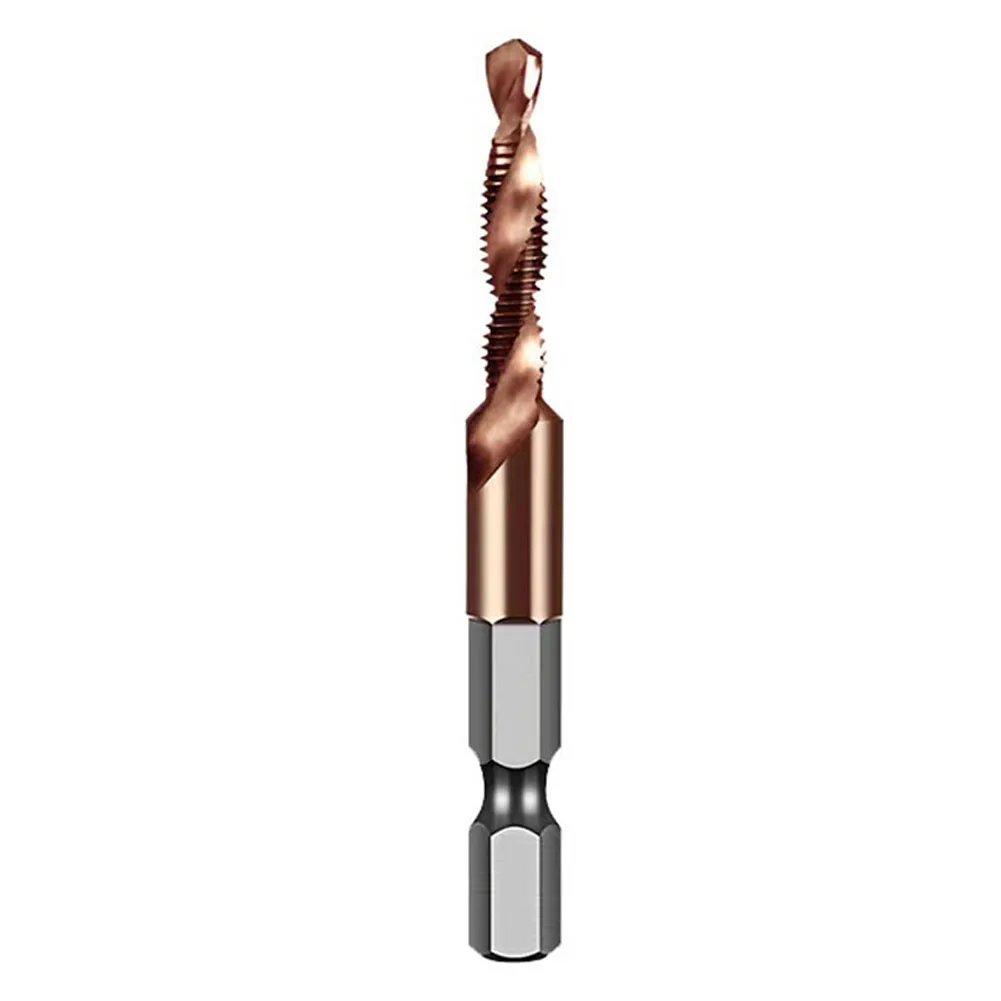 Wear resistant Cobalt Tapping Drilling Tools ThreeInOne Integrated Composite Tap Blade Effortless Chip Removal