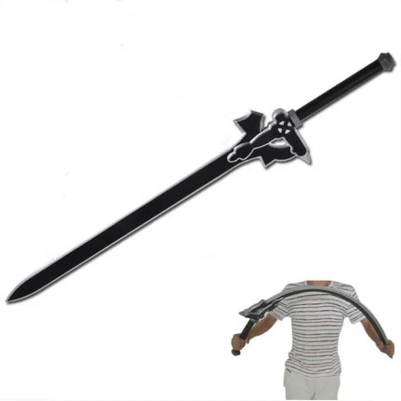 Sword Art Online SAO Kirigaya Kazuto Elucidator / Dark Repulsor Cosplay Prop Foam PU Model Supply Toy