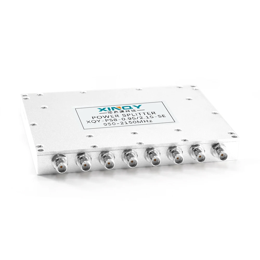

XINQY XQY-PS8-0.95/2.15-SE 8 Way Power Divider -female RF Combiner Splitter 8 in 1 RF Power Splitter