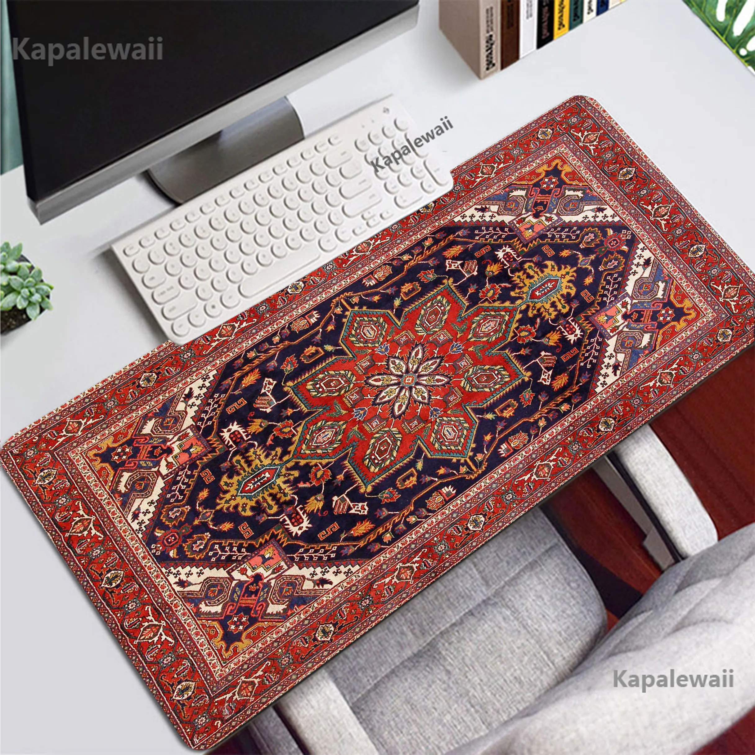 

Persian carpet Characteristic style Mouse Pad Gaming Mousemat Large Desk Mat Pc Gamer Accessoires Mousepad Speed Keyboard Pads