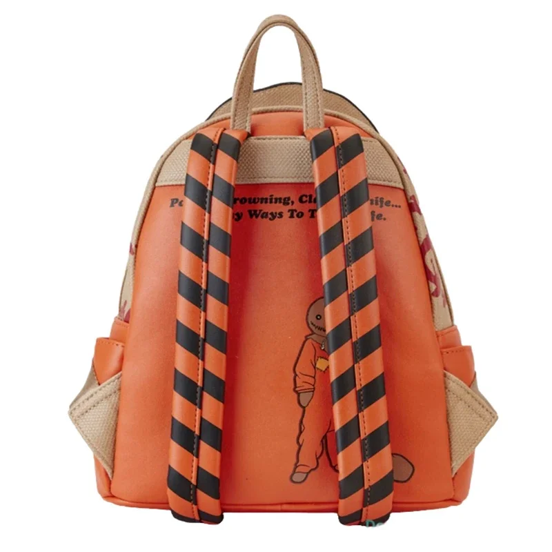 Trick 'r Treat Sam Pumpkin Cosplay Mini Backpack | Halloween Backpacks view 3