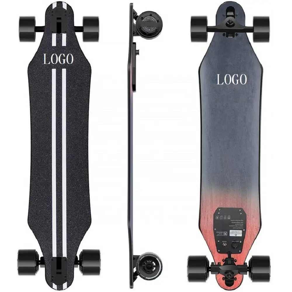 Skateboard Top Speed Dual Motor Maple Longboard Wireless Remote Control Skate Board E-Skateboard