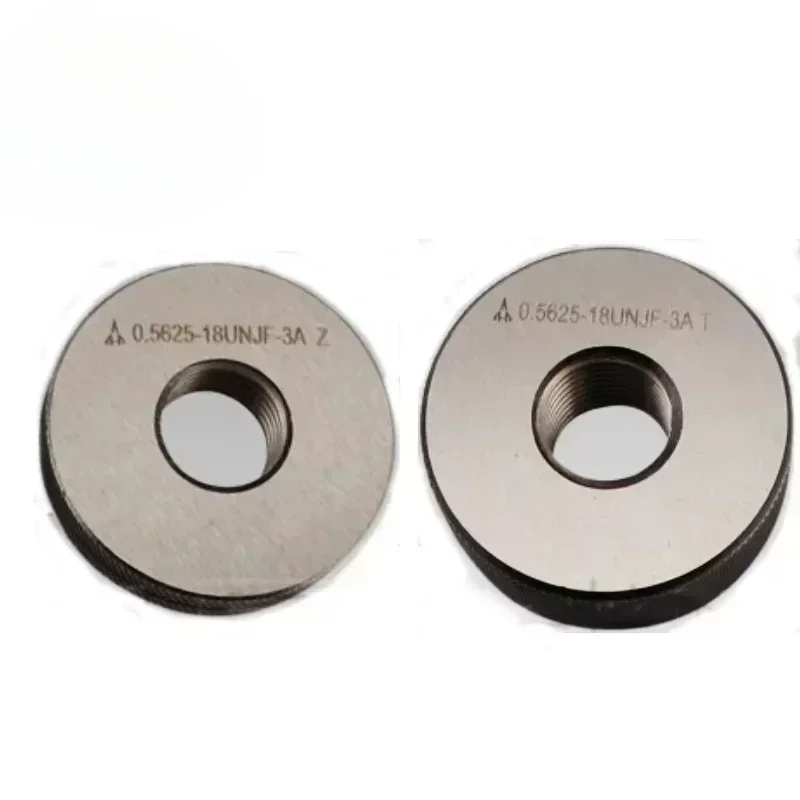 

1SET(1*GO+1*NOGO) American Fine Tooth Aviation Thread Ring Gauge Accuracy 3A UNJF UNJC 6-32 8-32 3/4 5/16 10-24 3/8 9/16 7/16