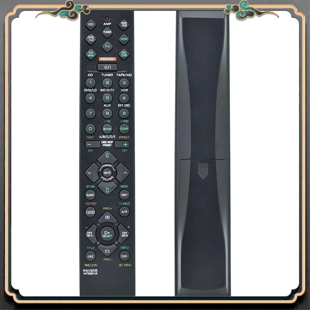 ASMA-RAV205 V473220 Remote Control For AV Receiver RX-V396 HTR-5230 RXV396 HTR5230
