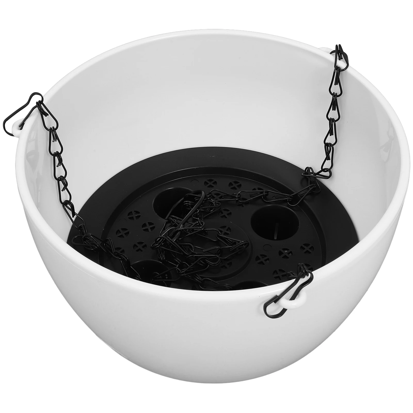 

Self Watering Hanging Planter Outdoor Indoor Flower Pots Draining Succulents Violets Balcony Garden Plant Container