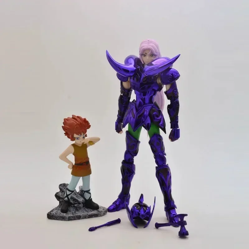 In Stock Metal Aries Mu Metal Horn JM.MST Model Saint Seiya Myth Cloth EXM/EX 24K/OCE/Dark Gold Zodiac Knights Action Figure