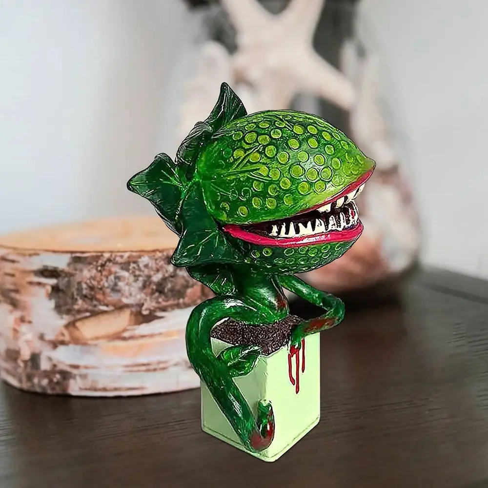 

Садовые ужасы, цветок пиранахи, реквизит для фильма, садовая статуя, поделки из смолы, смола