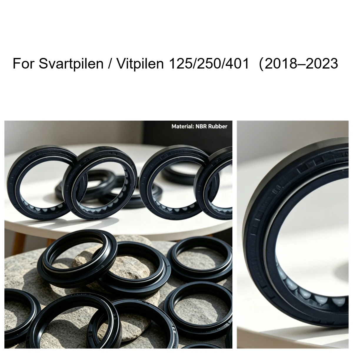 

2/4/6/8pc 43*52.9 Front Fork Integrated Oil Seal 43x52.9x9.2/11.4 43 52.9 For Husqvarna Svartpilen Vitpilen 125/250/401 18-2023