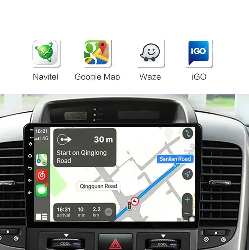 Android 17 For KIA Carnival  All-in-one VQ 2006 - 2014 Autoradio Car Radio Multimedia Player Navigation GPS CarPlay Stereo 2din
