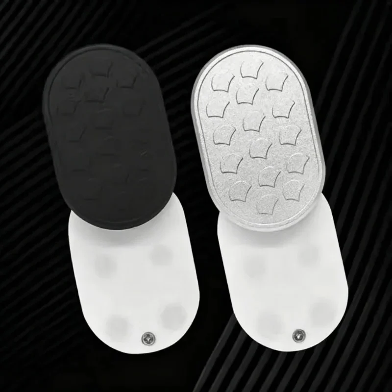 Metal Fidget Mechanical Slider Infinite Position Paragraph Magnetic Push Card Plate EDC Anti Stress Relief Sensory Toy Adults