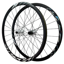 700c road disc wheels Aluminum bicycle Wheel HG XDR MS 8-11 12speed straight 24H Rim Depth 30mm QR And Thru Axle12mm15mm 6 Pawl