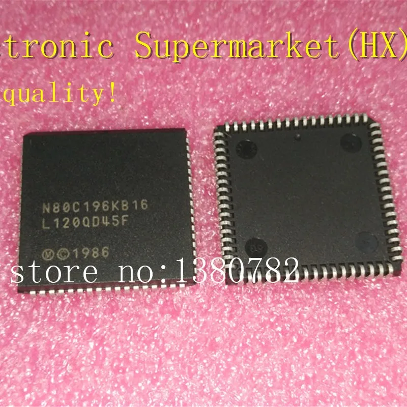 

Free Shipping 10pcs/lots N80C196KB16 N80C196 PLCC-68 IC In stcok!