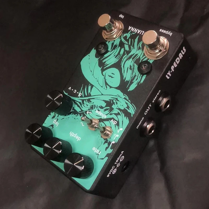 Ly-rock Stereo Chorus Guitar Effects Pedal Audio Deluxe Chorus Effector 9v 100ma view 3