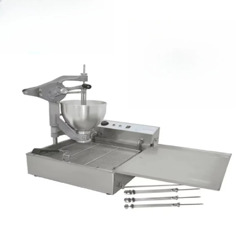

Manufacturing electric hand multi-shaped automatic mochi donut making fryer