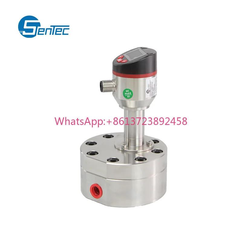 Oil Oval Gear Flow Meter 485 Modbus Liquid Flowmeter 304SS Body Positive Displacement Fuel Flow Meter