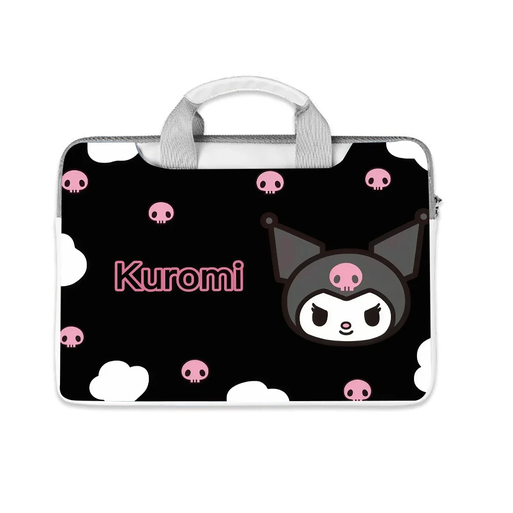 

Anime Hello Kitty Kuromi Universal Laptop Bag 12 13.3 14.6 15 15.6 16 Inch for Macbook Computer Handbag Briefcase Holiday Gift